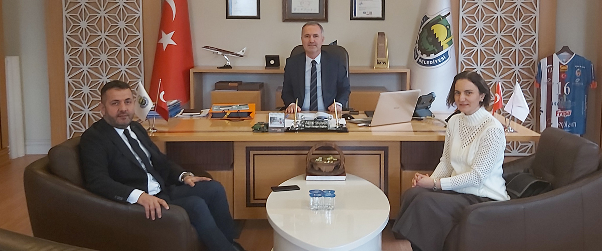 İnegöl Belediye Başkanı Alper Taban’a Ziyaret